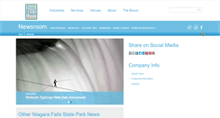 Desktop Screenshot of media.niagarafallsstatepark.com